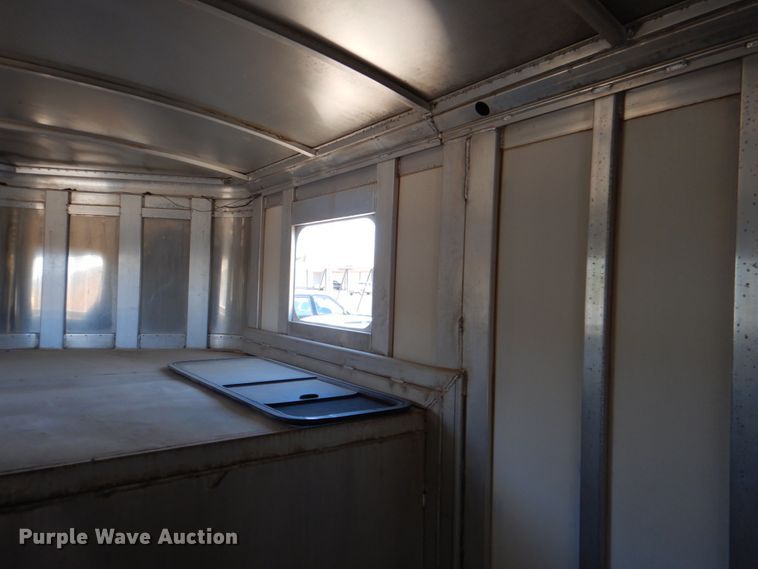 image for item IA9772 2002 Cherokee Industries  livestock trailer