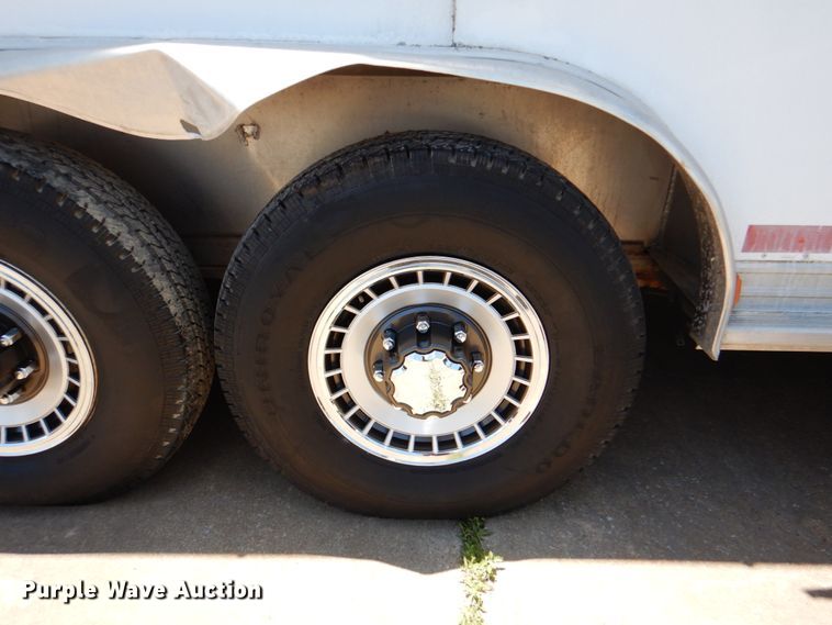 image for item IA9772 2002 Cherokee Industries  livestock trailer