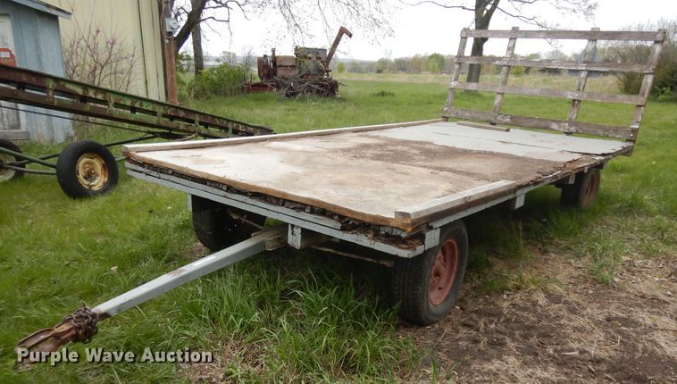 image for item ID9772 Shop built hay wagon