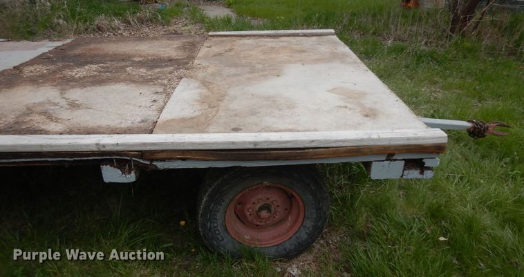 image for item ID9772 Shop built hay wagon