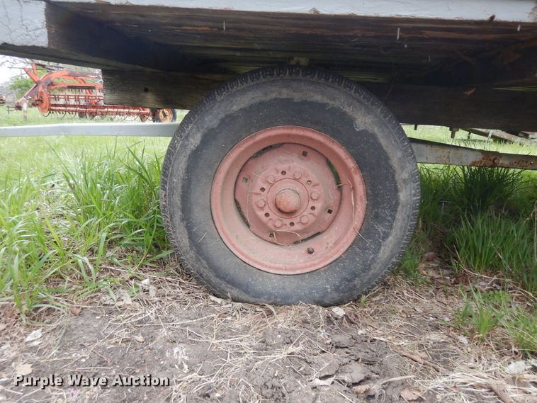 image for item ID9772 Shop built hay wagon