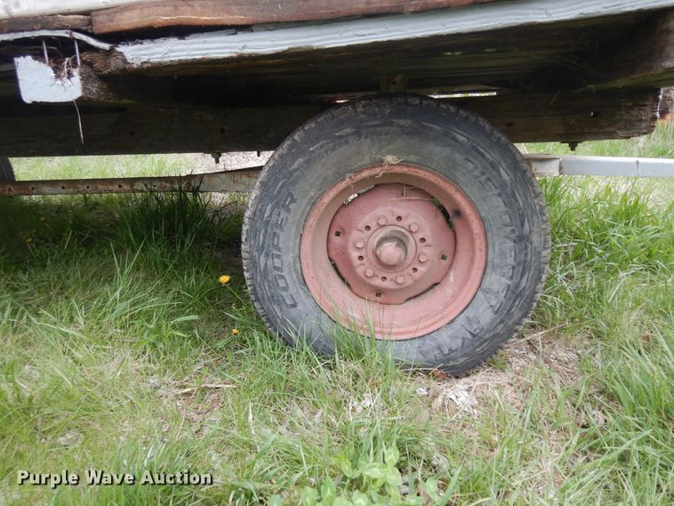 image for item ID9772 Shop built hay wagon
