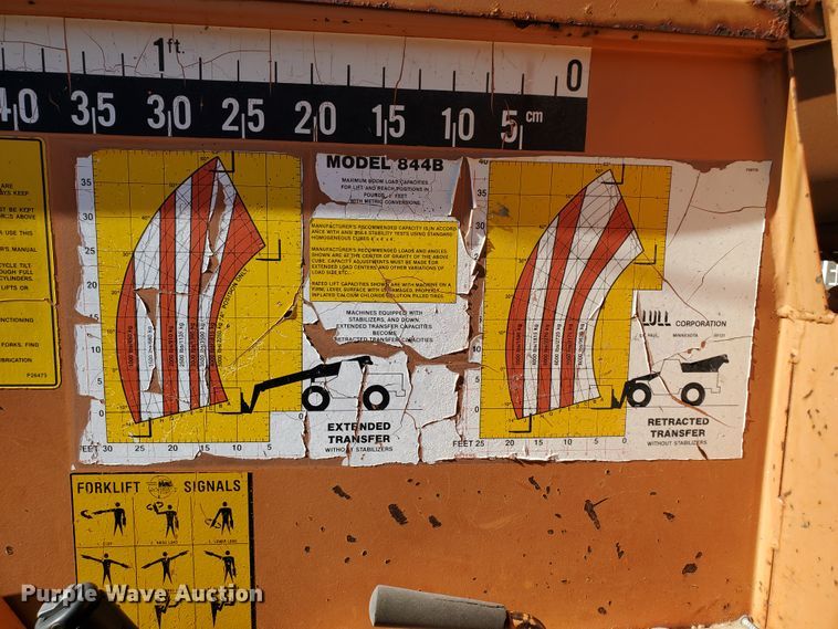 image for item IH9272 Lull 844B Highlander  telehandler