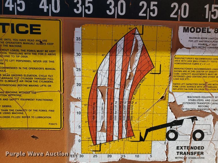 image for item IH9272 Lull 844B Highlander  telehandler