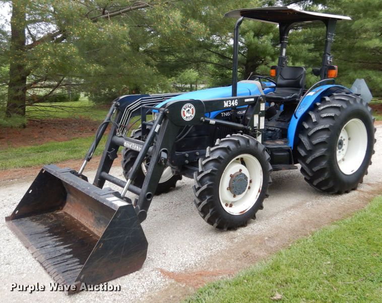 image for item IL9431 2001 New Holland TN65  MFWD tractor