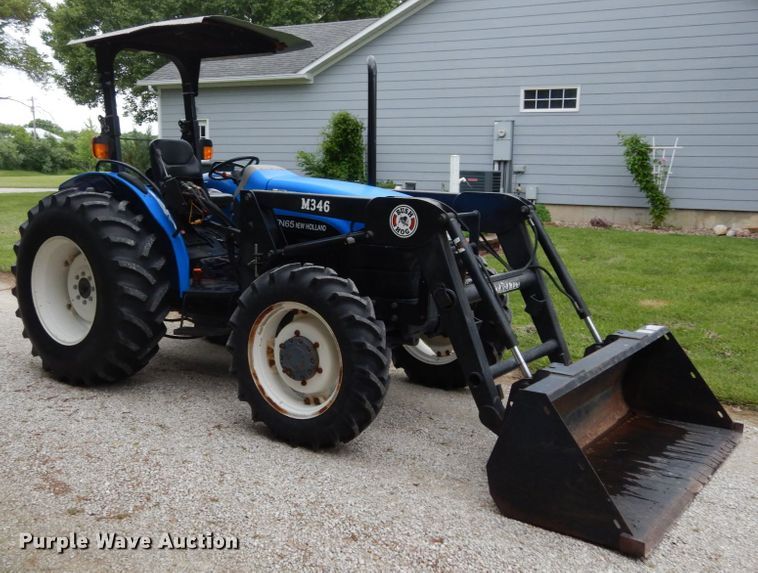 image for item IL9431 2001 New Holland TN65  MFWD tractor