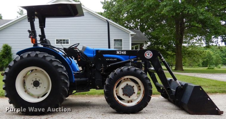 image for item IL9431 2001 New Holland TN65  MFWD tractor