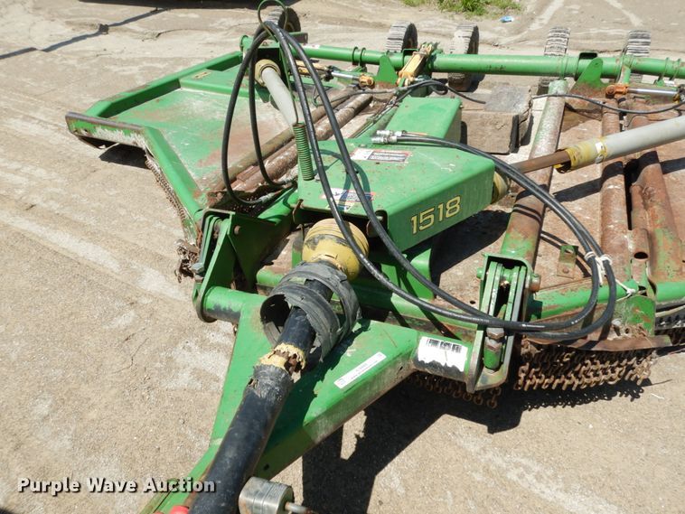 image for item IL9444 John Deere 1518  batwing rotary mower