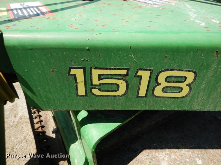 image for item IL9444 John Deere 1518  batwing rotary mower
