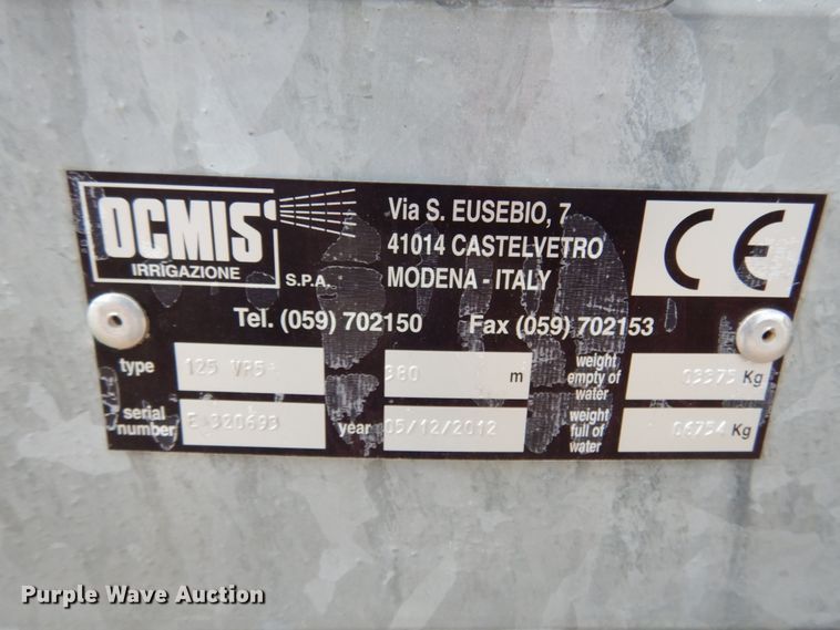 image for item IL9447 Ocmis VR5  hose reel