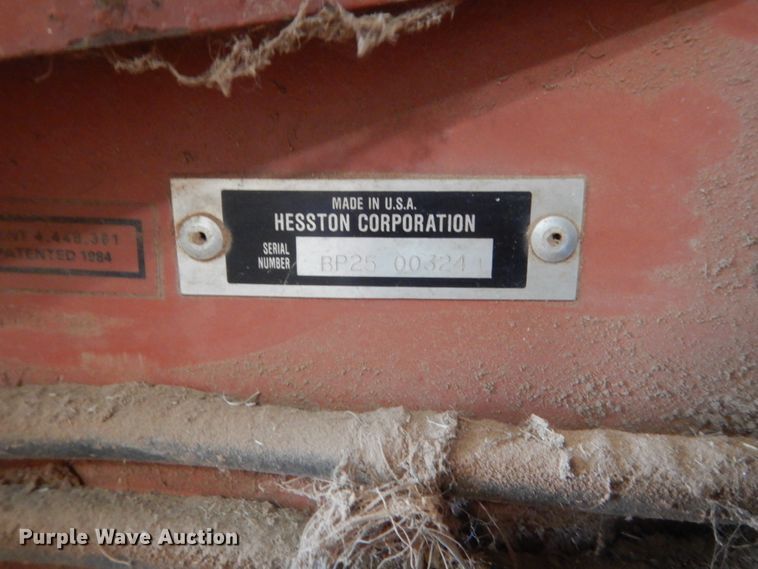 image for item IP9837 Hesston BP25  bale processor