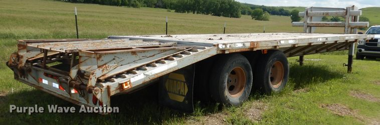 image for item IS9167 2004  Shop built equipment trailer
