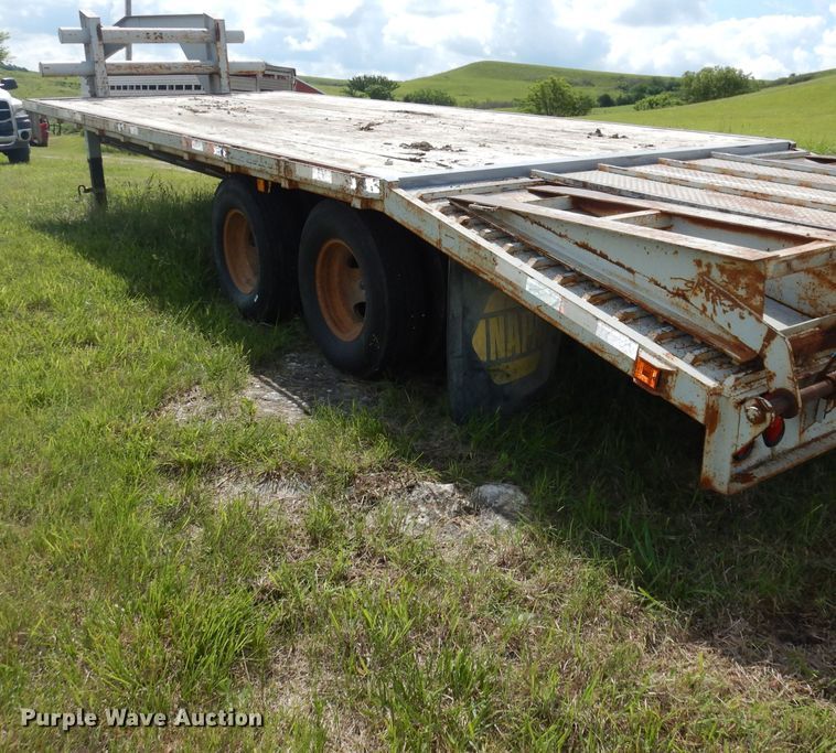 image for item IS9167 2004  Shop built equipment trailer