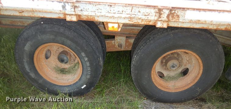 image for item IS9167 2004  Shop built equipment trailer