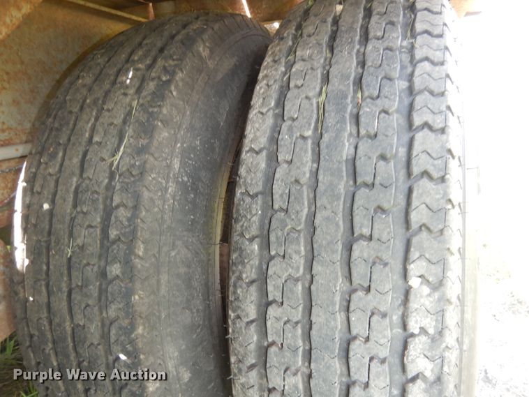 image for item IS9167 2004  Shop built equipment trailer