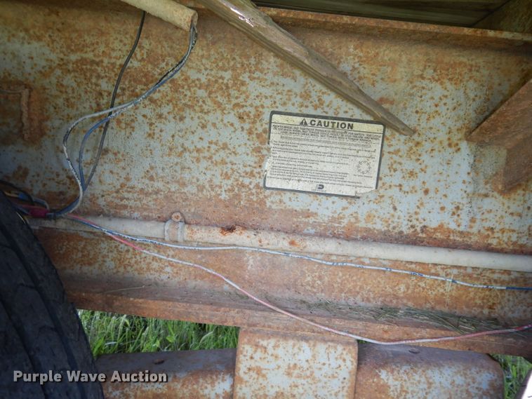 image for item IS9167 2004  Shop built equipment trailer