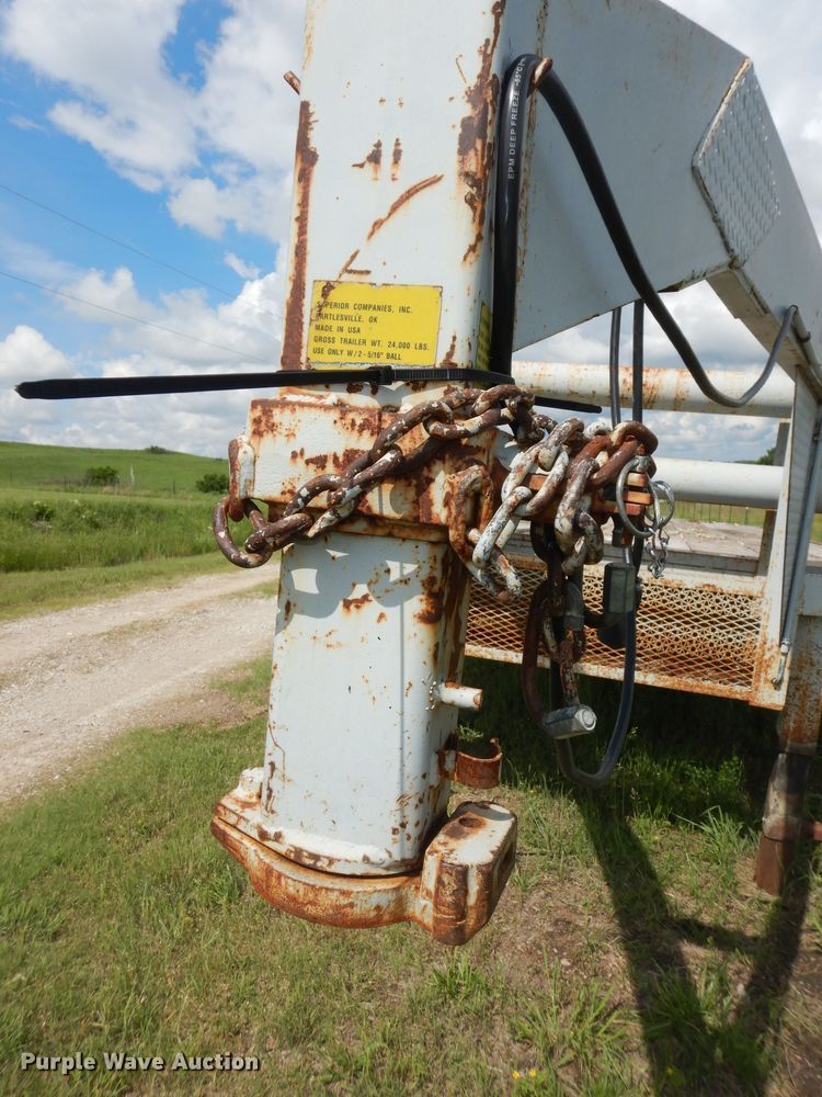 image for item IS9167 2004  Shop built equipment trailer