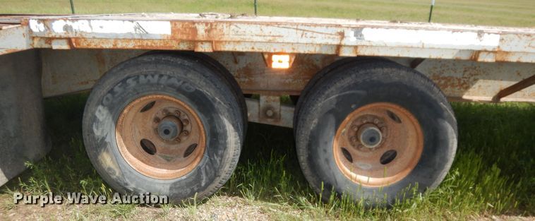 image for item IS9167 2004  Shop built equipment trailer