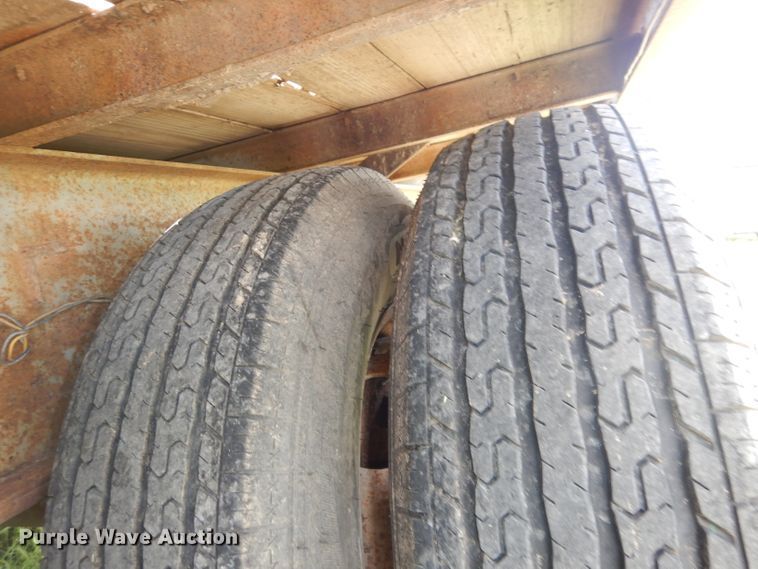 image for item IS9167 2004  Shop built equipment trailer