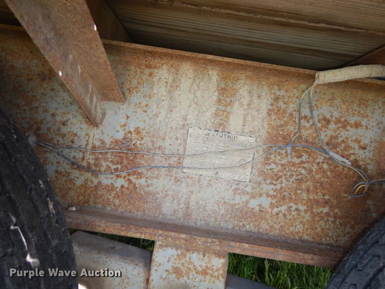 image for item IS9167 2004  Shop built equipment trailer