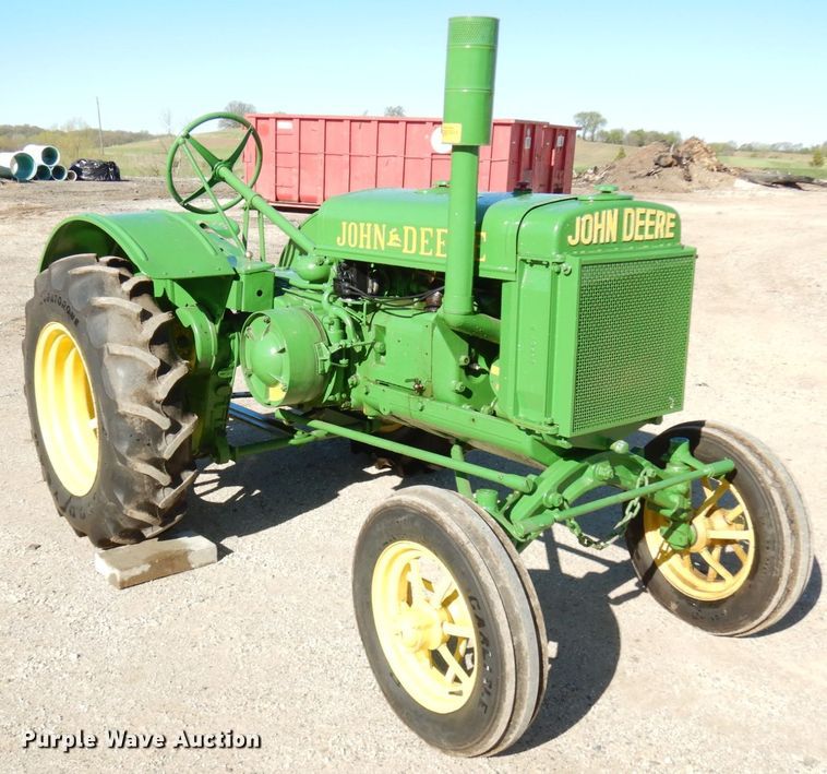 image for item IT9309 1929 John Deere GP  tractor