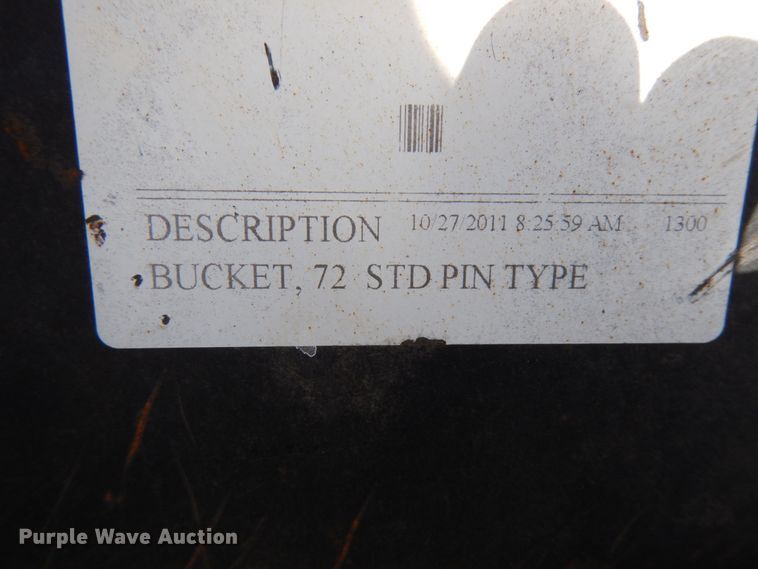 image for item IT9395 74"W skid steer bucket