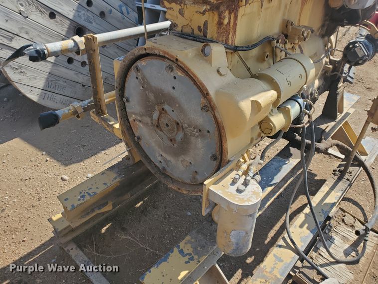 image for item IU9507 Caterpillar 3306 10.5L six cylinder natural gas engine