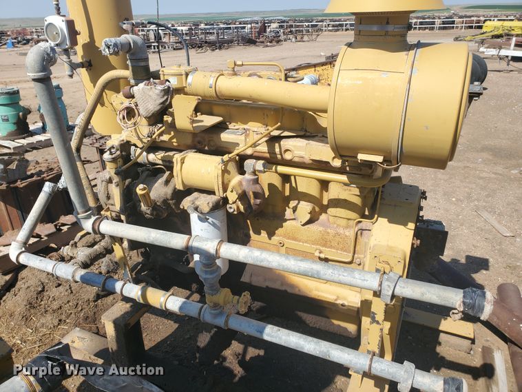image for item IU9508 Caterpillar 3306 10.5L six cylinder natural gas engine