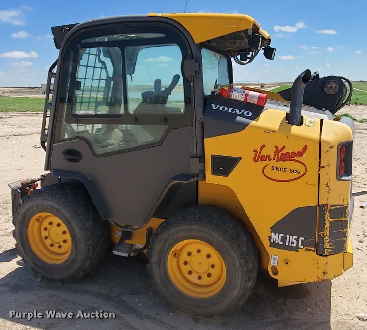 image for item IX9925 2014 Volvo MC 115C  skid steer loader