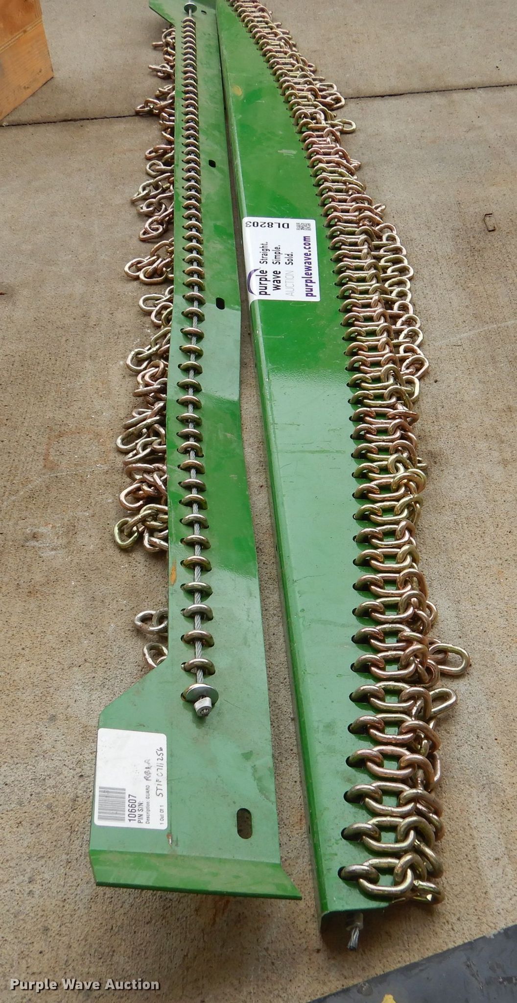 John Deere rotary mower rock guards in Emporia, KS | Item DL8203 sold ...