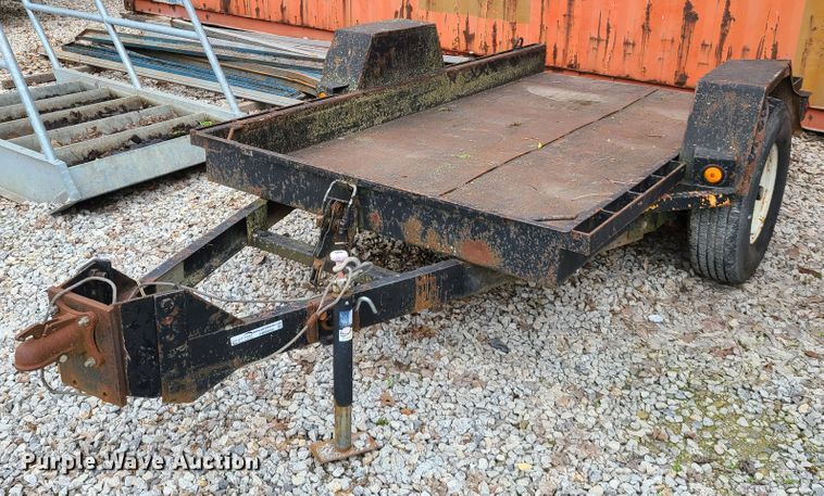 image for item HM9849 1996 Felling  tilt deck utility trailer