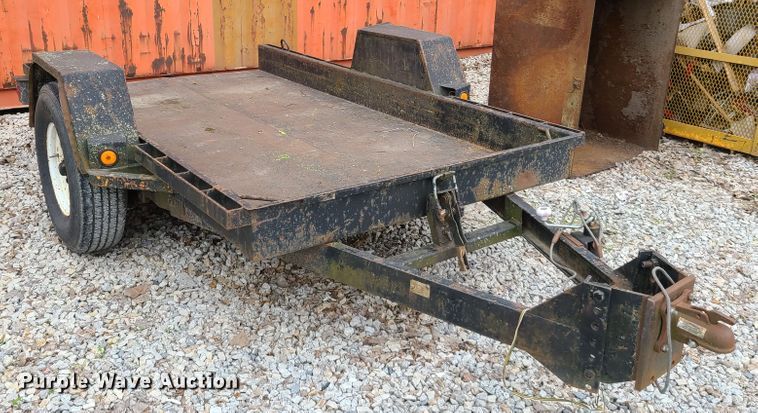 image for item HM9849 1996 Felling  tilt deck utility trailer