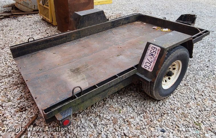 image for item HM9849 1996 Felling  tilt deck utility trailer