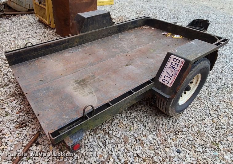 image for item HM9849 1996 Felling  tilt deck utility trailer