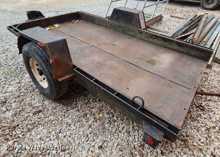 image for item HM9849 1996 Felling  tilt deck utility trailer
