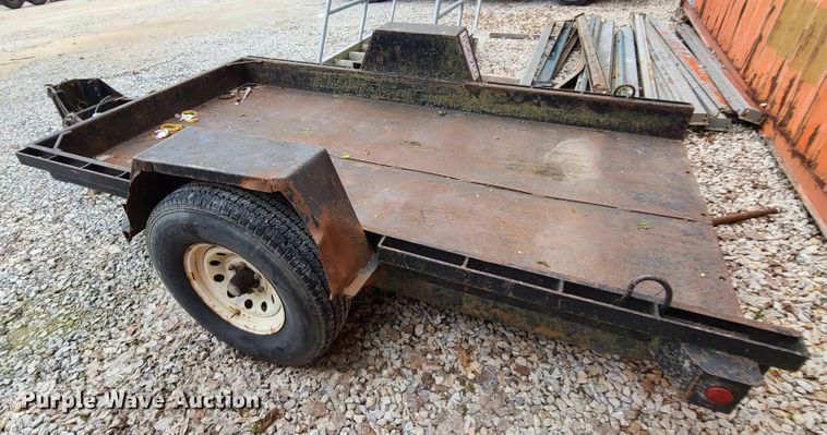 image for item HM9849 1996 Felling  tilt deck utility trailer