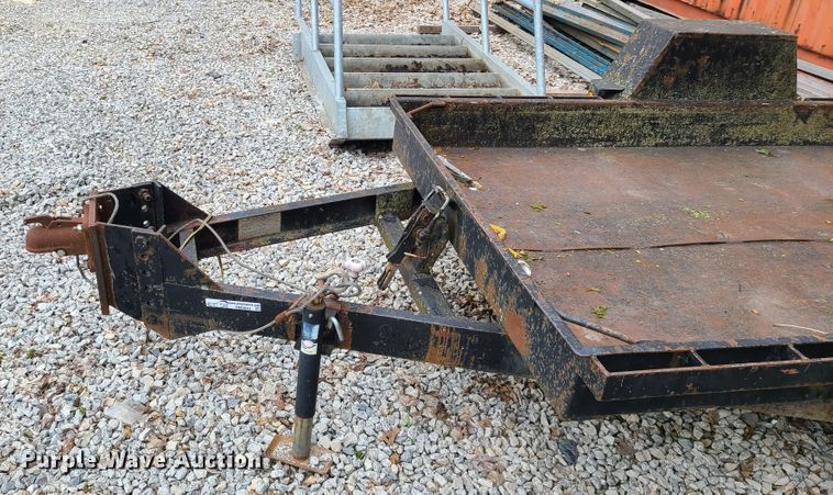 image for item HM9849 1996 Felling  tilt deck utility trailer