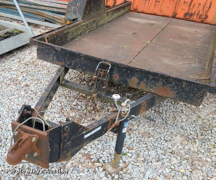 image for item HM9849 1996 Felling  tilt deck utility trailer