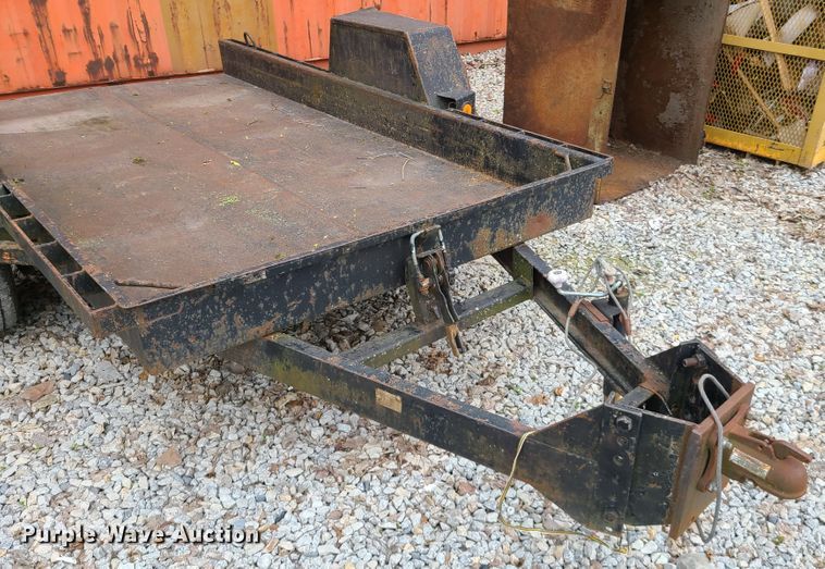 image for item HM9849 1996 Felling  tilt deck utility trailer