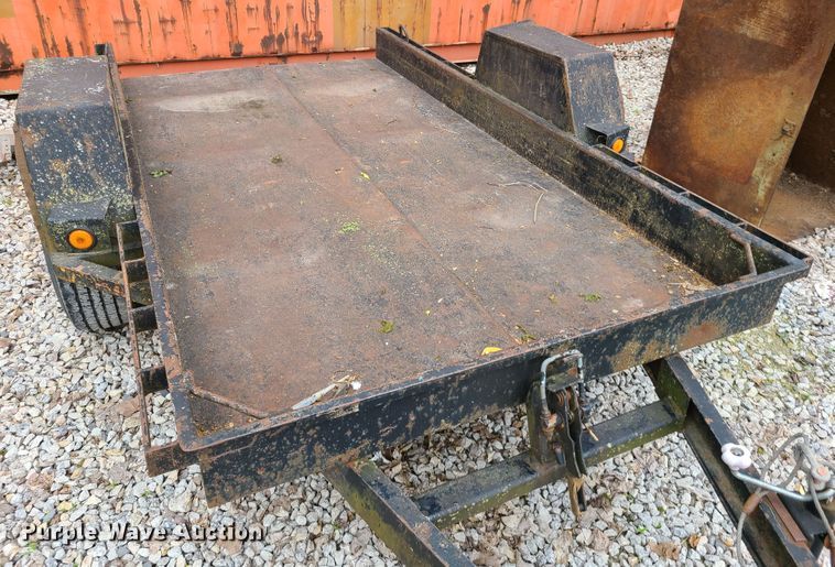 image for item HM9849 1996 Felling  tilt deck utility trailer