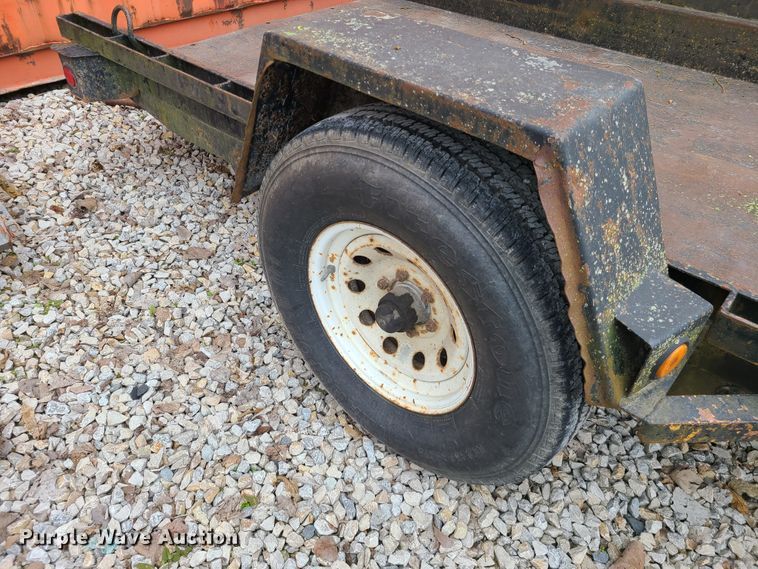 image for item HM9849 1996 Felling  tilt deck utility trailer