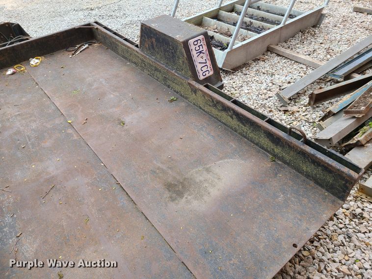 image for item HM9849 1996 Felling  tilt deck utility trailer