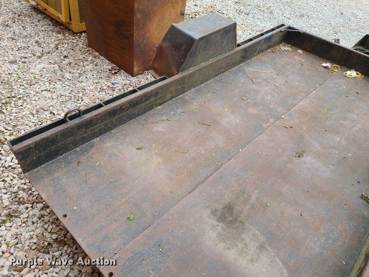 image for item HM9849 1996 Felling  tilt deck utility trailer