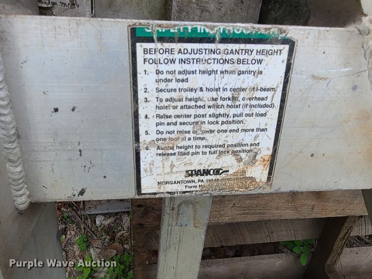 image for item HM9853 Spanco aluminum A-frame