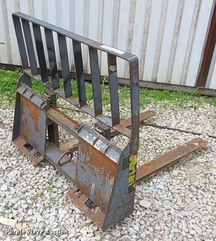 image for item HM9856 42"L skid steer forks