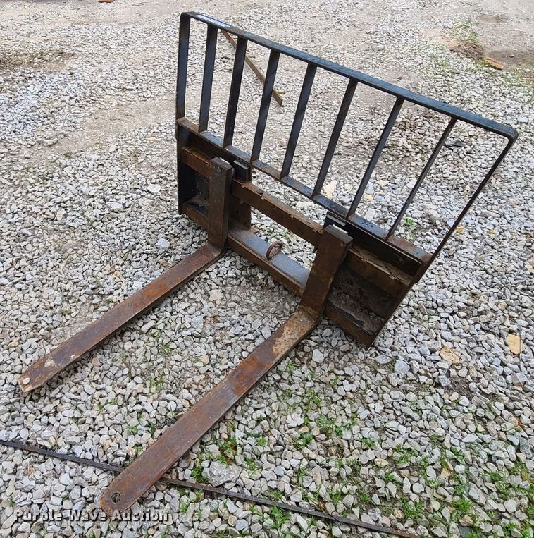 image for item HM9856 42"L skid steer forks