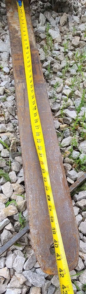 image for item HM9856 42"L skid steer forks