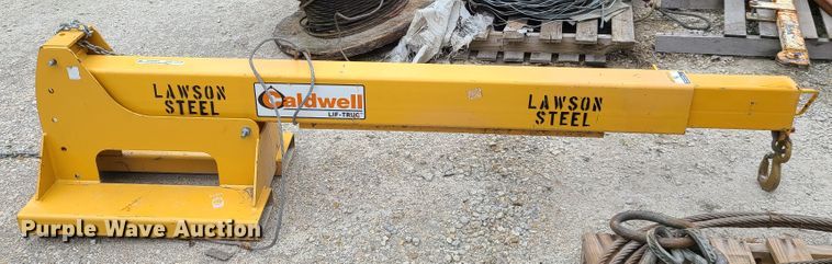 image for item HM9859 Caldwell forklift boom