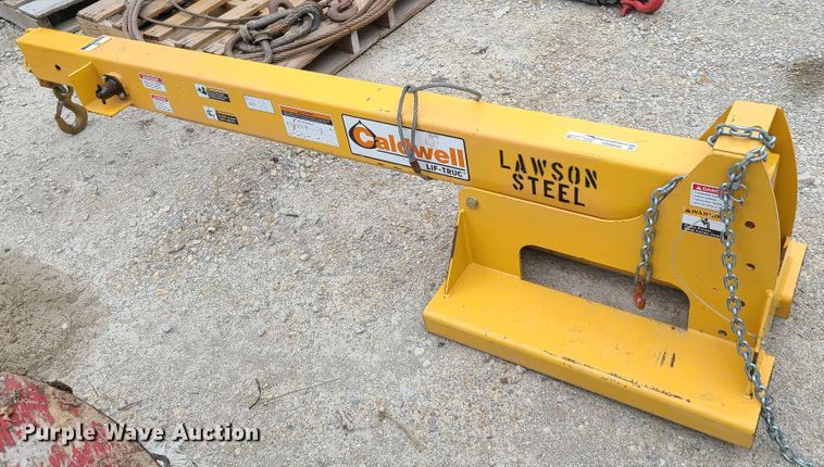 image for item HM9859 Caldwell forklift boom