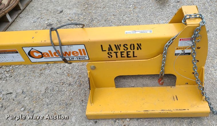 image for item HM9859 Caldwell forklift boom